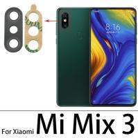 กล้องด้านหลังชิ้นส่วนที่เปลี่ยนฝาครอบเลนส์กระจกสำหรับ Xiaomi Mi Max3สูงสุด3 2 Mix2มิกซ์2S 3 Mi8 Mi9 Lite Mi10 Pro Mi 9T