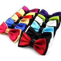 Bowtie men formal necktie boy Men 39;s Fashion business wedding bow tie Male Dress Shirt krawatte legame gift 2 Color Necktie