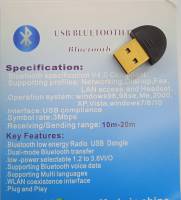 BLUETOOTH USB DONGLE  v4.0 บลูทูธต่อคอม รองรับวินโด้ Window 7./8./10/Vista/XP.Mac OS X ใช้ 2.0 3.0 4.0 ด้วยก็ได้ สัญญานดีได้มาตราฐาน