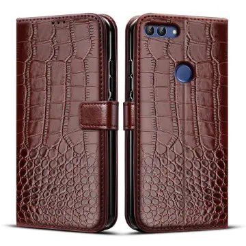 Huawei P Smart Case Leather Flip Case on For Fundas Huawei P Smart FIG-LX1  FIG