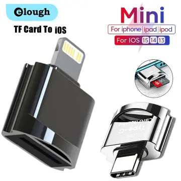 3IN1 Micro SD TF SDHC Card Reader for iPhone 14 13 12 11 X 8 7 6