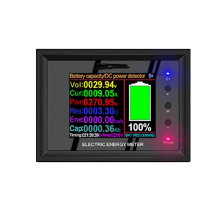 DT24P 01000V 100A Amp Meter DC Power Voltmeter Ammeter Battery