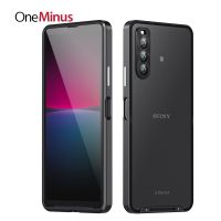 เครื่องกันชนโลหะหรูหราฝาครอบป้องกันกล้องสำหรับ Sony Xperia 10 IV 1 5กรอบเคสเคสโทรศัพท์กันกระแทกแบบบาง1IV