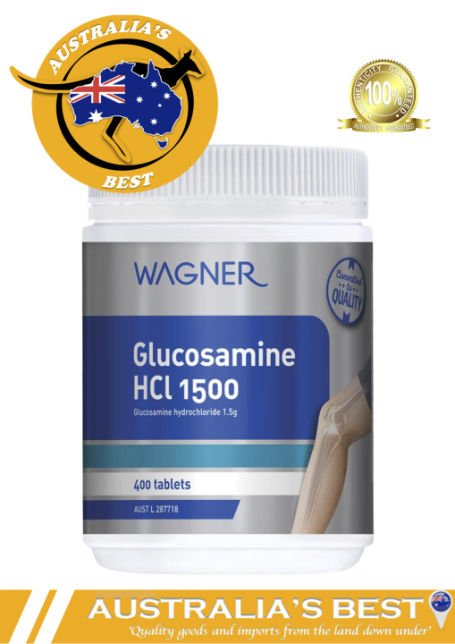 Wagner Glucosamine HCL 1500 400 Tablets (Expiry Date 3/10/2023