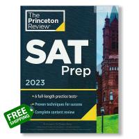 Inspiration หนังสือ PRINCETON REVIEW SAT PREP 2023:6 PRACTICE TESTS+REVIEW+ ONLINE TOOLS