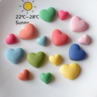 10pcs 3D Love Peach Basic หัวใจเรซิ่น Flatback ผมคลิปโทรศัพท์กรณี DIY เครื่องประดับต่างหูจี้อุปกรณ์เสริม