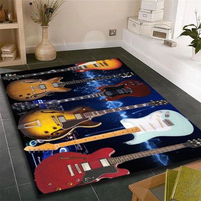 【cw】 Music Is The Of Printed for Room Rugs Camping Mats Anti E sports Rug ！