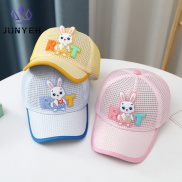 Summer Baseball Caps For Kids Children s Cartoon Cute Rabbit Mesh Cap Boys