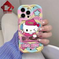 เคสโทรศัพท์ลายคลื่นครีมลายการ์ตูนรูปดอกทิวลิปสดมีสไตล์สำหรับ S21 Samsung เคสด้านหลัง S30เฉียบ S22มากซิลิโคนนุ่มพิเศษ S23และกันกระแทก