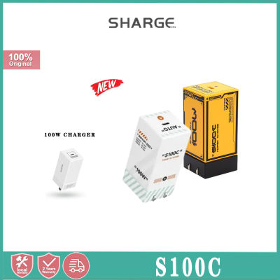 Shargeek/shargeek 100W เครื่องชาร์จแกลเลียมไนไตรด์ขนาดเล็กอุปกรณ์ชาร์จโทรศัพท์ในรถยนต์สามารถใช้ได้กับ PD65W โทรศัพท์มือถือชาร์จเร็ว