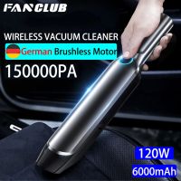 Wireless Car Vacuum Cleaner 150000Pa Strong Suction 120W Handheld High Power Vacuum Cleaner Mini Home Vacuum Cleaner