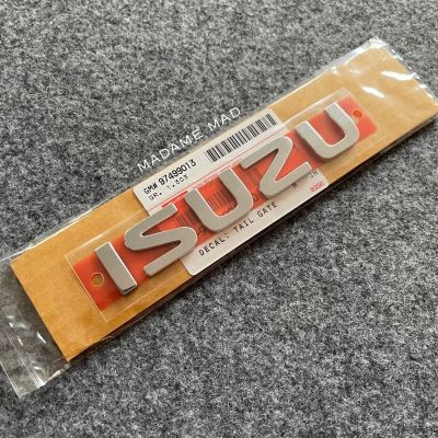แท้ศูนย์ โลโก้ ISUZU D-MAX 2020-2023 ติดท้าย ขนาด 12.5x2.2cm 8-97499013-0 Zofast Autopart
