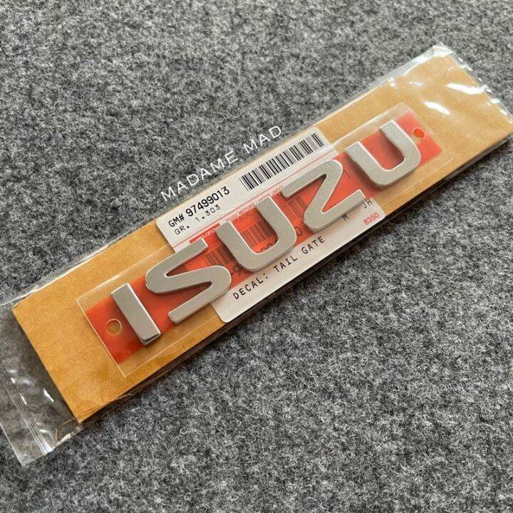 แท้ศูนย์-โลโก้-isuzu-d-max-2020-2023-ติดท้าย-ขนาด-12-5x2-2cm-8-97499013-0-zofast-autopart