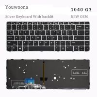 New ORIGINAL Laptop Keyboard For HP ELIteBook FOLIO 1000 1040 G1/G2 1040 G3