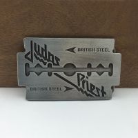 Buckle Club zinc alloy retro JUDAS PRIEST music belt buckle FP-03709 for 4cm width belt hand made value gift drop shipping