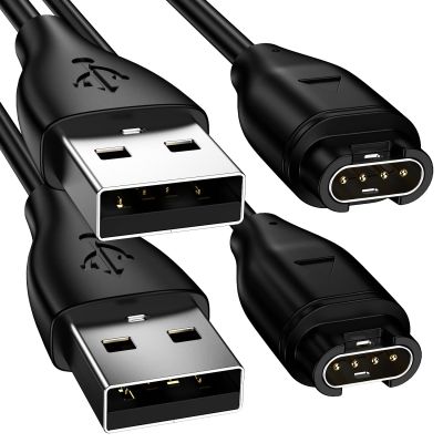 ◐♘☽ USB Charging Cable for Garmin Fenix 7 5 5X Plus 6 6S 6X Pro Charger Instinct Vivoactive 3 Venu Sq forerunner 945 245 255 Charger