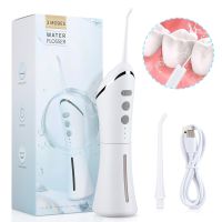 ZZOOI 3 Modes Oral Irrigator 150ml Water Tank Portable Dental Flosser Dental Teeth Cleaner USB Rechargeable Teeth Whitening Irrigator