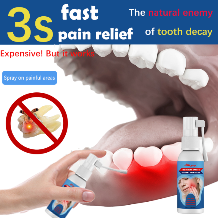 Toothache spray fast stop toothache toothache stop cavities gum