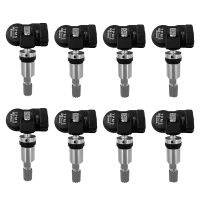 8Pcs Programmable TPMS Sensor 315MHZ+ 433MHz 2 in 1 Tire Pressure Monitor System Universal Editable TPMS Tool for-