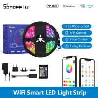 ITEAD SONOFF L2 Smart Strip Light Waterproof LED 5050 RGB Light Strip Dimmable Smart Home Lighting Decoration eWeLink APP Remote Control Voice Control ปรับความสว่าง/สี