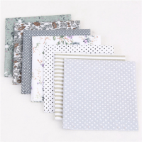 *25cm Cotton Fabric DIY Assorted Squares Pre-Cut Quilt Quarters Bundle