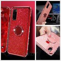 【Super Like】3DGlitter ฝาครอบ ForA52 A72 A9 A5 A31 2020 A12S ซิลิโคน ForA53S A91 A5S A3S A7 A31ผู้ถือแหวน