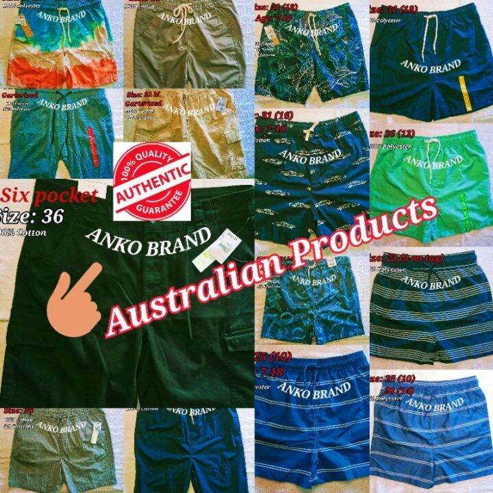 Anko Brand Shorts for men Australian products Lazada PH