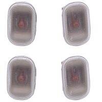 4Pcs Car Fender Light Side Marker Turn Signal Lamp for TOYOTA Vios Axp4 Scp4 2002-2006 for Corolla 2004-2006 81730-0D020