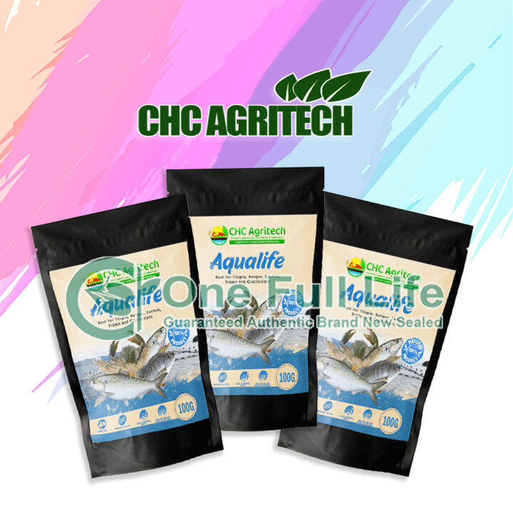 CHC Agritech AQUALIFE 300G For Organic Fish and Marine Life Tilapia