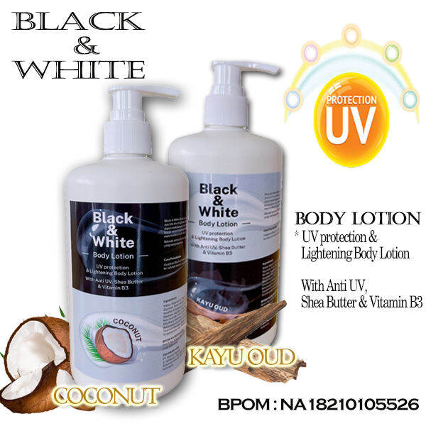 Body Lotion UV Protection & Lightening Body Lotion Kayu Oud Black