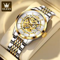 OLEVS 9920 Waterproof Automatic Mechanical Men Wristwatch Stainless Steel Band Business Watch For Men Luminous