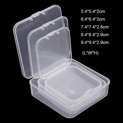 Multi-size Plastic Box Rectangular Box Translucent Box Packing Storage Box Dustproof Durable Strong Jewelry Storage Container