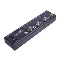 PXL-4 4 Loops Guitar Programmable Effect Pedal Looper FX LOOP Guitar Pedals with connector and MOOER Knob