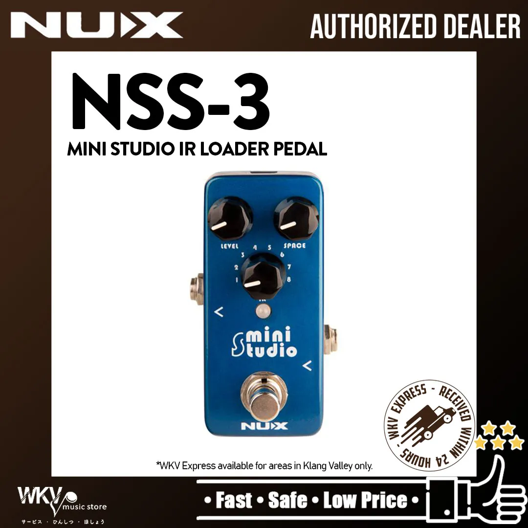 NUX NSS3 Mini Studio IR Loader Pedal (NSS-3 / NSS 3) | Lazada