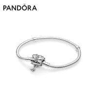 Pandoraˉ Bracelets Womens fine jewelry Pandoraˉ Charms and Charm Bracelet Pandoraˉ Moments Silver Butterfly Flying 925 Silver Bracelet 597929CZ Personality Simple DIY Female