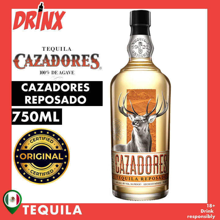 Cazadores Tequila Reposado 750ml Lazada PH