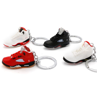New styleaj5 พวงกุญแจ Rukawa Kaede 3D จี้รองเท้าผ้าใบสามมิติห้ารุ่น 16 สร้างสรรค์โมเดลรูป ins เครื่องประดับแฟชั่น