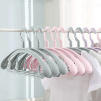 10pcs Clothes Hanger Racks Plastic Display Hangers Wide Shoulder Non-slip Clothing Hanging Student Coats Hanger Organizer