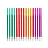 Magic Erasable Pen Refill Set 0.5mm Washable Handle Erasable Gel Ink Pen Colored Ink Rods School Office Writing Stationery