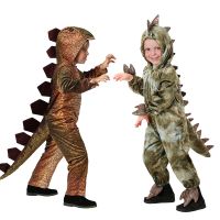 Halloween Childrens Dinosaur Costumes World Tyrannosaurus Cosplay Jumpsuits Stage Party Cos Suits For Kids Christmas Gifts 2023