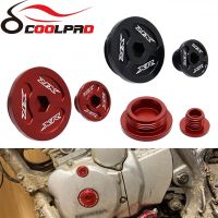 ☋XR เครื่องยนต์มอเตอร์ไซค์หมวกสกรูตรงสำหรับฮอนด้า XR250 XR400 XR600 R/l/ Motard XR600R Dirtbike Crankcase