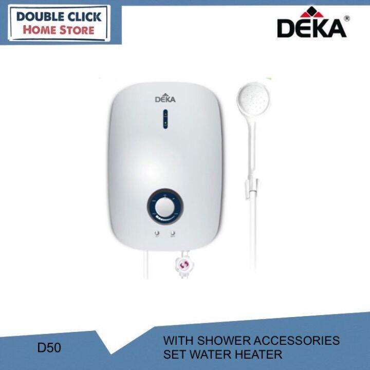 Deka D50 water heater Without Pump (White) | Lazada