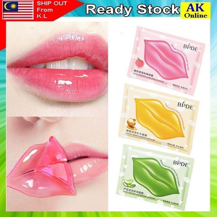 Lips Mask Gel Membrane Red Lip Mask Moisture Hydrating Collagen Nourish ...