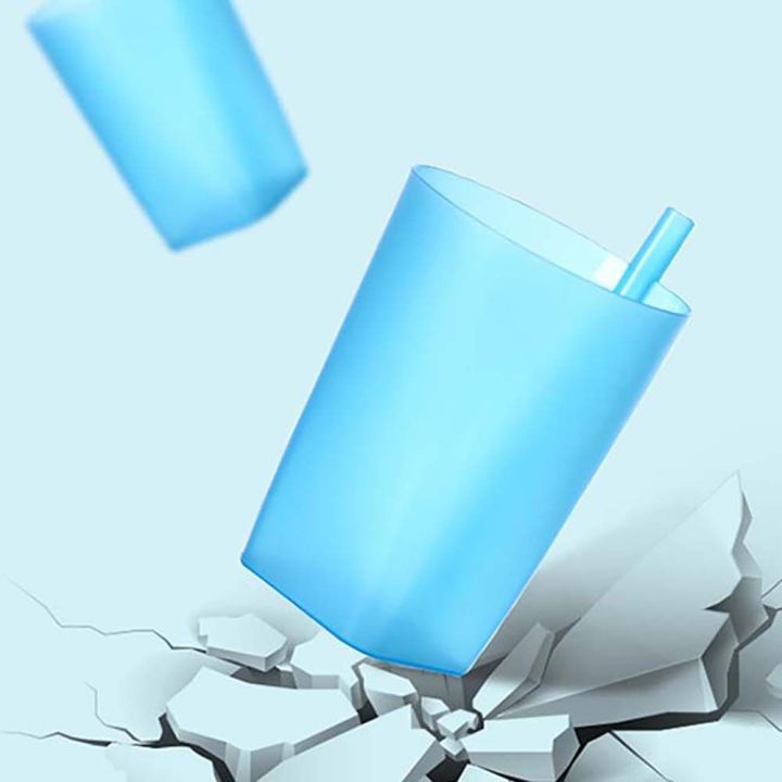dgthe-ใสน้ำจืดแก้วหัดดื่มเด็กถ้วยน้ำผลไม้ดื่มหลอดขนาดเล็กถ้วยน้ำแก้วน้ำดื่มถ้วยน้ำแก้วน้ำดื่ม