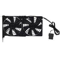 Universal VGA Cooler Dual 80mm Graphics Card Heatsink Fans GPU Radiator