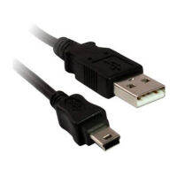 1m USB 2.0 A - 5 Pin Mini B Camera/MP3 Cable