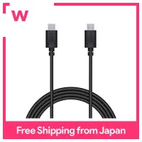 ELECOM USB cable TypeC to TypeC PowerDelivery compatible [High-speed charging at max. 3A] USB2.0 certified product 2.0m Black MPA-CC20PNBK