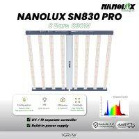 [ส่งฟรี] ไฟปลูกต้นไม้ NANOLUX รุ่น SN830 PRO 830W 8 บาร์  นาโนลักซ์ รุ่นใหม่ล่าสุด build-in drive