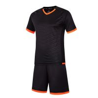 LIDONG New Kids Football Kits Boys Soccer Sets Jersey Uniforms Futbol Training Suits Breathable Polyester Short Sleeved Jerseys