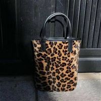 ZZOOI Vintage Leopard Pattern Women Small Shoulder Bag Fashion Plush Ladies Purse Handbags Portable Female Daily Messenger Bags
